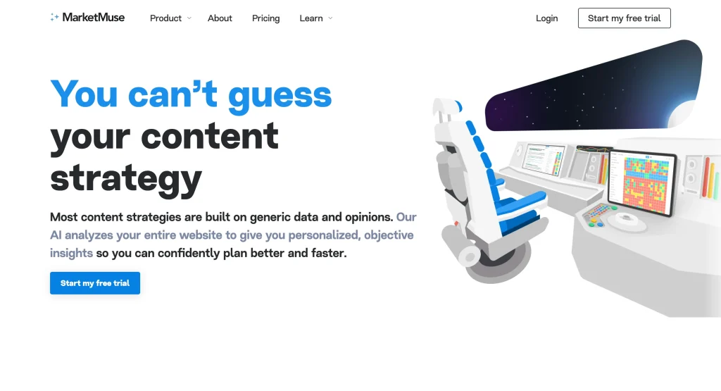 MarketMuse AI tool